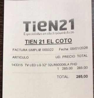 Televisor Negro
