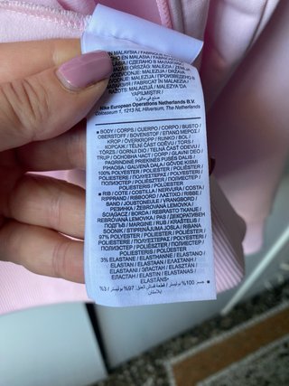 Tuta Nike rosa bambina 146-156 cm
