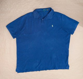 Polo Ralph Lauren Azul Manga Corta Talla L