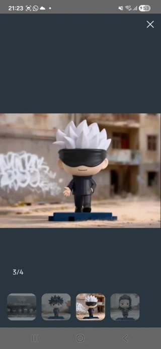 Caja 8 Figuras Anime Jujutsu Kaisen Precintada