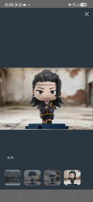 Caja 8 Figuras Anime Jujutsu Kaisen Precintada
