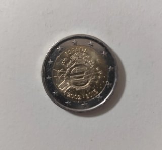Moneda 2 Euros España 2002-2012 Conmemorativa