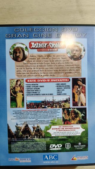 DVD Astérix y Obélix Contra César