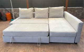 Sofá Cama Chaiselongue Gris