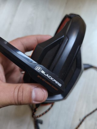 Auriculares Gamer Blackfire Naranjas