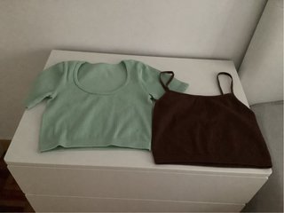 Lote 2 Tops Mujer Talla XS