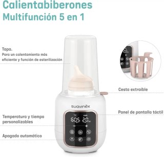 Calienta biberones y esterilizador Suavinex