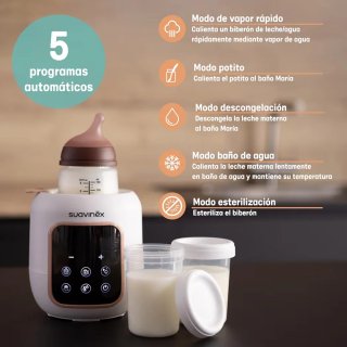 Calienta biberones y esterilizador Suavinex