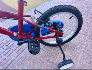 Bicicleta infantil DENBIKE roja y azul