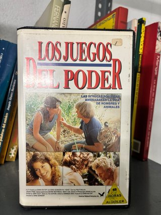VHS Los Juegos del Poder