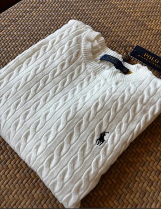 Jersey Polo Ralph Lauren Blanco Talla M Nuevo