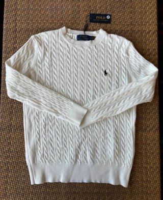 Jersey Polo Ralph Lauren Blanco Talla M Nuevo