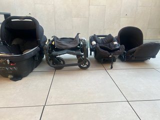 Conjunto Concord Silla y Capazo Bebé