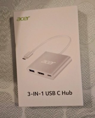 Hub USB C 3 in 1 Acer