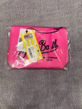 Pochette Saint Barth Rosa