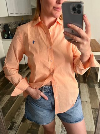 Camisa Polo Ralph Lauren Naranja