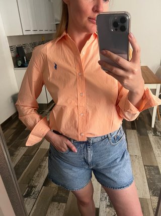 Camisa Polo Ralph Lauren Naranja