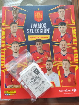 Álbum completo (+72 cromos) ¡Vamos Selección!