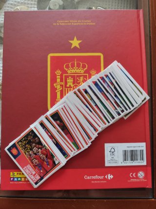 Álbum completo (+72 cromos) ¡Vamos Selección!