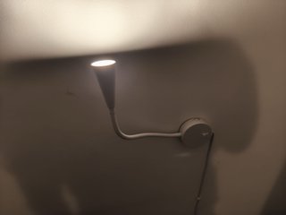 Lámpara LED de lectura blanca
