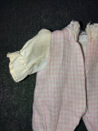 Vestitino bambola rosa e bianco