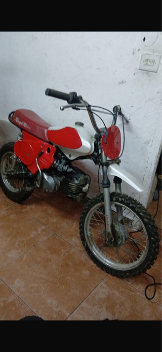 Puch Magnum Rider Motocross Roja/Blanca