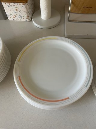 Vajilla Arcopal Blanca 12 servicios
