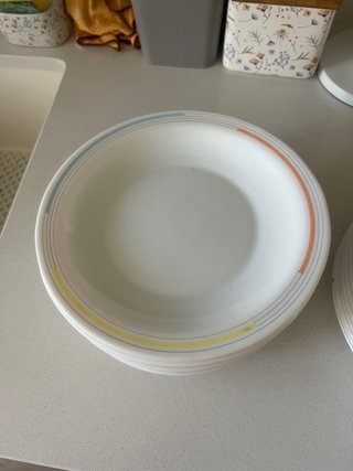 Vajilla Arcopal Blanca 12 servicios