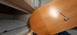 Escritorio de oficina madera y metal