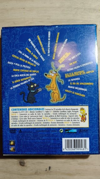 Los Simpson: Colección 4ª Temporada DVD