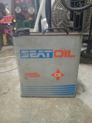 Lata Aceite Seat Diesel Turbo Antigua