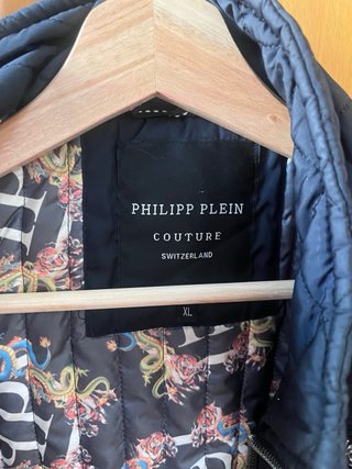 Chaqueta Philipp Plein Hombre XL Negra