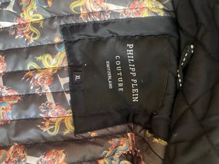 Chaqueta Philipp Plein Hombre XL Negra