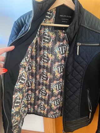 Chaqueta Philipp Plein Hombre XL Negra