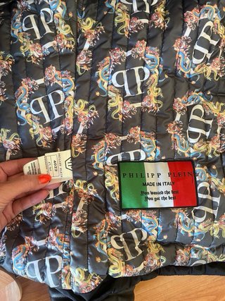 Chaqueta Philipp Plein Hombre XL Negra