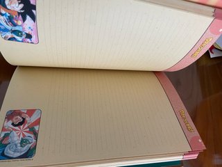 Agenda diario años 90 Dragon Ball