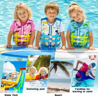 NUEVO Chaleco Natación Niños Rosa, talla L