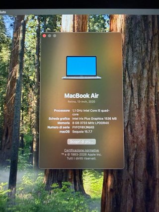 MacBook Air 13” 2020 500GB