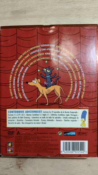 Los Simpson Colección 5ª Temporada DVD
