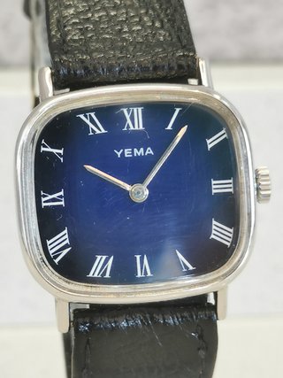 Yema Orologio Vintage Carica Manuale Cinturino