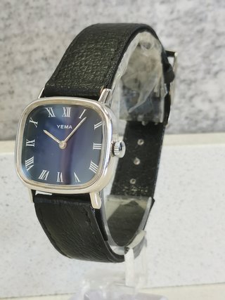Yema Orologio Vintage Carica Manuale Cinturino