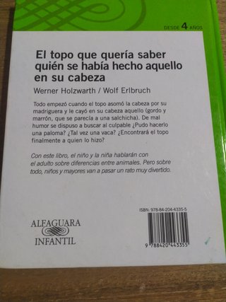 El topo que quería saber quién se había hecho a...