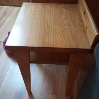 Mesitas de noche vintage de madera (2)