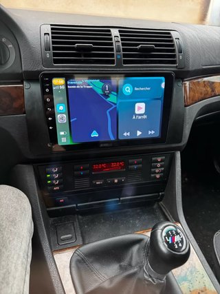 Radio Pantalla CARPLAY para BMW Serie 5 E39 X5