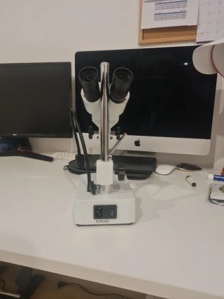 Microscopio SE400-Z marca:Amscope
