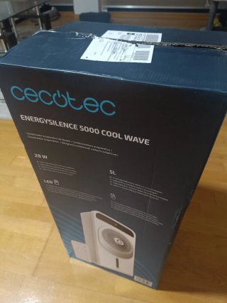 Ventilador/Climatizador CECOTEC. (5 litros)