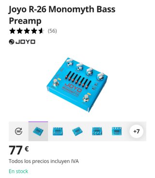 Joyo R-26 Monomyth Bass Preamp