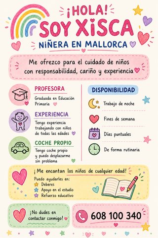 Niñera en Mallorca