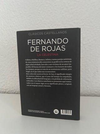 Libro de lectura LA CELESTINA