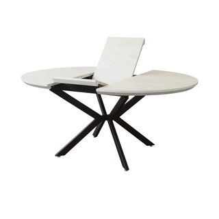 Tavolo da Pranzo Rotondo Allungabile 120/160x120cm